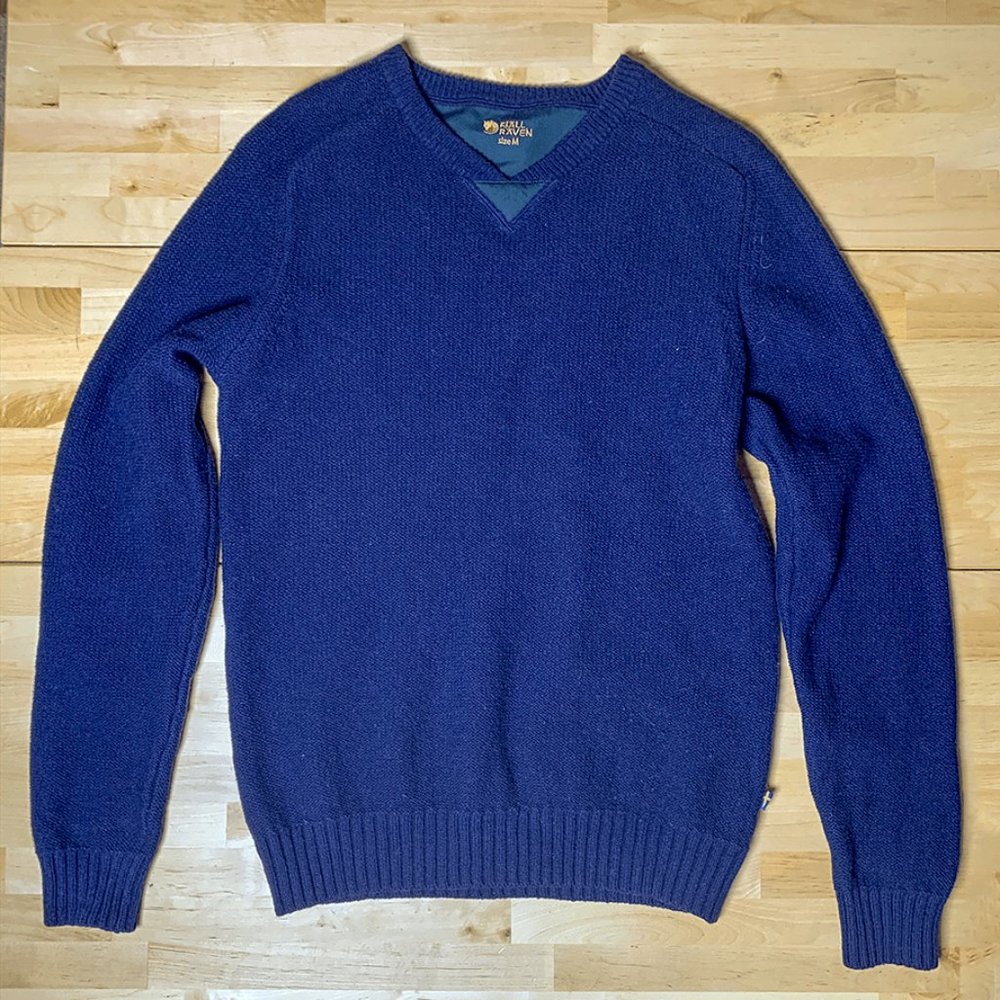 Fjallraven Wool "Woods Sweater" Medium